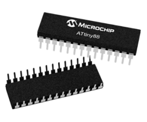 ATtiny88 Microcontroller Pin Configuration & Specifications Guide