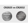 CR2025 vs. CR2032: Hvilket batteri er det rigtige til din enhed?