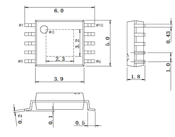 CH224K Mechanical Dimensions